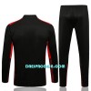 AC Milan Komplet Sweatshirts Četvrt-Zip 22/23 Crna