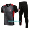 AC Milan Trening dres Komplet 22/23 Sivo crna