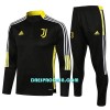 Dječji - Juventus Komplet Sweatshirts Četvrt-Zip 22/23 Crna