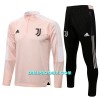 Dječji - Juventus Komplet Sweatshirts Četvrt-Zip 22/23 Ružičasta