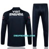 Dječji - Paris Saint-Germain Komplet Sweatshirts Četvrt-Zip 22/23 Plava