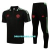 Manchester United Polo za Trening 22/23 Crno zelena