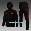 Manchester United Trening Jacket Windrunner komplet 22/23 Crna