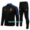 Real Madrid Komplet Sweatshirts Četvrt-Zip 22/23 Crna