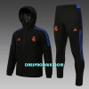 Real Madrid Trening Jacket Windrunner komplet 22/23 Crna