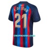 Nogometni Dres FC Barcelona Frenkie de Jong 21 Domaći 22/23