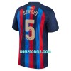 Nogometni Dres FC Barcelona Sergio 5 Domaći 22/23