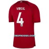 Nogometni Dres Liverpool Virgil 4 Domaći 22/23