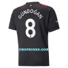 Nogometni Dres Manchester City Gundogan 8 Gostujući 22/23