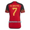 Nogometni Dres Belgija De Bruyne 7 Domaći SP 2022