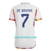 Nogometni Dres Belgija De Bruyne 7 Gostujući SP 2022