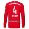 Nogometni Dres FC Bayern München De Ligt 4 Domaći 22/23 Dugi rukav