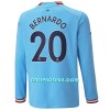 Nogometni Dres Manchester City Bernardo 20 Domaći 22/23 Dugi rukav