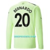 Nogometni Dres Manchester City Bernardo 20 Treći 22/23 Dugi rukav