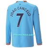 Nogometni Dres Manchester City Joao Cancelo 7 Domaći 22/23 Dugi rukav