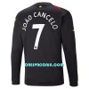 Nogometni Dres Manchester City Joao Cancelo 7 Gostujući 22/23 Dugi rukav