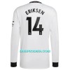 Nogometni Dres Manchester United Eriksen 14 Gostujući 22/23 Dugi rukav