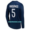 Nogometni Dres Paris Saint-Germain Marquinhos 5 Domaći 22/23 Dugi rukav