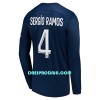 Nogometni Dres Paris Saint-Germain Sergio Ramos 4 Domaći 22/23 Dugi rukav