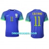 Nogometni Dres Brazil Philippe Coutinho 11 Gostujući SP 2022