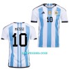 Nogometni Dres Argentina 3 Star Messi 10 Domaći SP 2022