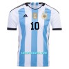 Nogometni Dres Argentina 3 Star Messi 10 Domaći SP 2022