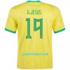 Nogometni Dres Brazil G. JESUS 19 Domaći SP 2022