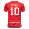 Nogometni Dres Wales RAMSEY 10 Domaći SP 2022