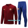 Barcelona Komplet Sweatshirts 22/23 Crvena