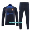 Barcelona Sweatshirt za Trening Četvrt-Zip 22/23 Navy