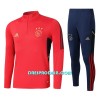 Dječji - Ajax Amsterdam Sweatshirt za Trening Četvrt-Zip 22/23 Crvena