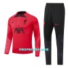 Dječji - Liverpool Sweatshirt za Trening Četvrt-Zip 22/23 Crvena