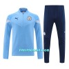 Manchester City Sweatshirt za Trening Četvrt-Zip 22/23 Plava