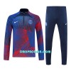 Paris Saint-Germain Sweatshirt za Trening Četvrt-Zip 22/23 Plava crvena