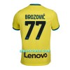 Nogometni Dres Inter Milan BROZOVIC 77 Treći 22/23