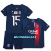 Dječji - Dres + Kratke Hlače Paris Saint-Germain Danilo 15 Domaći 23/24