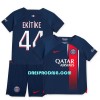 Dječji - Dres + Kratke Hlače Paris Saint-Germain Ekitike 44 Domaći 23/24