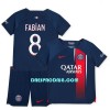 Dječji - Dres + Kratke Hlače Paris Saint-Germain Fabian 8 Domaći 23/24