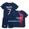 Dječji - Dres + Kratke Hlače Paris Saint-Germain Mbappé 7 Domaći 23/24