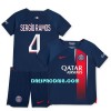 Dječji - Dres + Kratke Hlače Paris Saint-Germain Sergio Ramos 4 Domaći 23/24