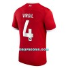 Nogometni Dres Liverpool Virgil 4 Domaći 23/24