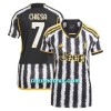 Ženski - Nogometni Dres Juventus Chiesa 7 Domaći 23/24