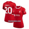 Ženski - Nogometni Dres Liverpool Diogo J 20 Domaći 23/24