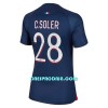 Ženski - Nogometni Dres Paris Saint-Germain C. Soler 28 Domaći 23/24