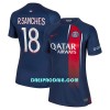 Ženski - Nogometni Dres Paris Saint-Germain R.Sanches 18 Domaći 23/24