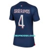 Ženski - Nogometni Dres Paris Saint-Germain Sergio Ramos 4 Domaći 23/24