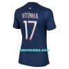 Ženski - Nogometni Dres Paris Saint-Germain Vitinha 17 Domaći 23/24