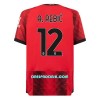 Nogometni Dres AC Milan A. Rebic 12 Domaći 23/24