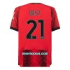 Nogometni Dres AC Milan Dest 21 Domaći 23/24