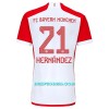 Nogometni Dres FC Bayern München Lucas Hernandez 21 Domaći 23/24